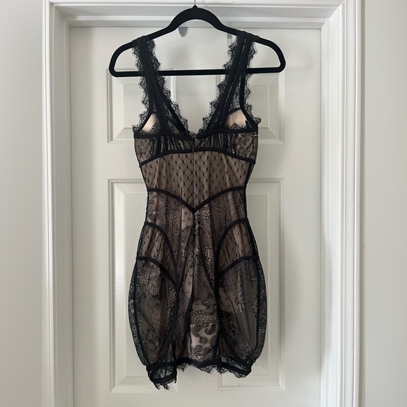 Black Lace Dress - Picture 2 of 3